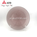Placa de carregador de vidro Ato com cor roxa